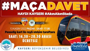 Büyükşehir Belediye Başkanı Büyükkılıç'tan Kayserispor'a destek çağrısı