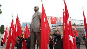 Cumhuriyetimizin Kurucusu Gazi Mustafa Kemal Atatürk Anıldı