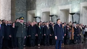 DEVA Partisi Genel Başkanı Babacan, Anıtkabir'i ziyaret etti