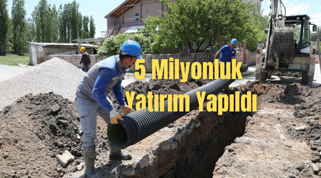 KASKİ'den Bünyan'a trilyonluk yatırım