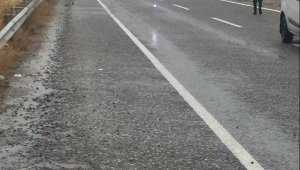 Kayseri'de otomobille tır çarpıştı, 1 kişi öldü