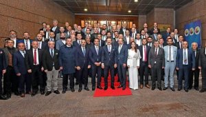 Kayseri'deki oda ve borsa başkanlarından TOBB'a ziyaret 