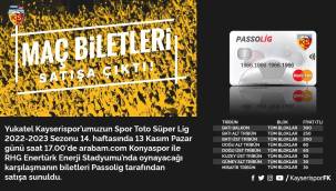 Kayserispor - Konyaspor maçı biletleri satışa çıktı