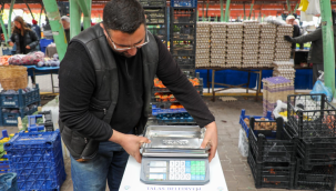 Talas Belediyesi'nin tartı hassasiyeti