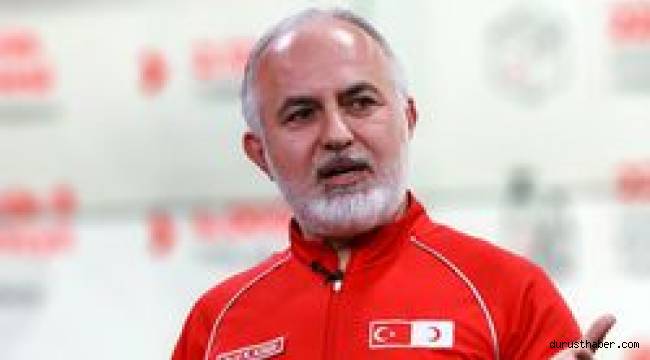 Türk Kızılay Başkanı Kınık'tan depreme ilişkin açıklama