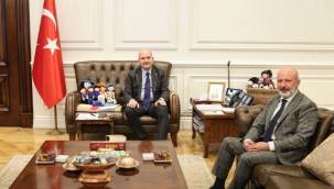 Başkan Çolakbayrakdar, Bakan Soylu ile görüştü