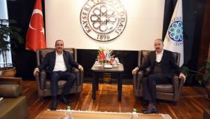 Başkan İlmek’ten Oda ve Borsa’ya ziyaret