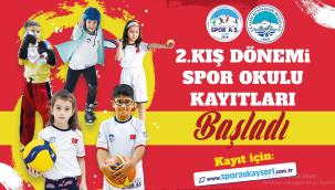 Büyükşehir Spor A.Ş. 2.Kış Dönemi Spor Okulları Kayıtları Başladı