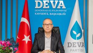 DEVA İl Başkanı Özkaya: 