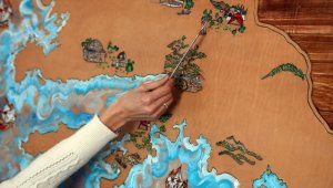 Kanuni'nin Rodos seferindeki güzergahı sanatsal çalışmayla anlatıldı