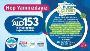 Kayseri Büyükşehir Belediyesinden ücretsiz psikolojik danışmanlık hizmeti
