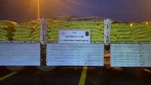 Kayseri'de 26,5 ton sahte bandrollü zirai gübre ele geçirildi