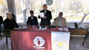 Kayseri'de MAZLUMDER insan hakları etkinliği düzenledi