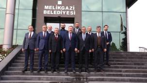 KAYSO ve OSB Başkanlarından Başkan Mustafa Palancıoğlu'na ziyaret