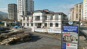 Melikgazi'de Setenci Aile Sağlığı Merkezi hızla tamamlanıyor