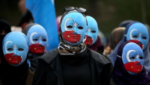 Nevşehir'de Çin'in Doğu Türkistan politikaları protesto edildi