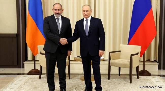 Putin, Paşinyan ile 'Azerbaycan-Ermenistan sınır güvenliğini' görüştü