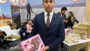 Sarıoğlanlı kadınların ürettiği butik çikolatalar stantta yerini aldı