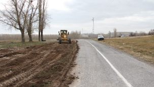 Sosun Mahallesi giriş yolu genişletiliyor