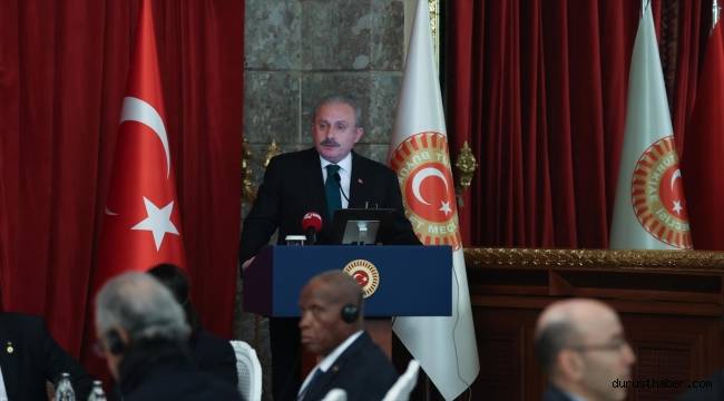 TBMM Başkanı Şentop: İslam ülkeleri olarak insan haklarını esas alan ortak yaklaşımla hareket etmek mecburiyetindeyiz