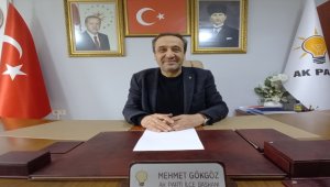 AK Parti İlçe Başkanı Gökgöz, çalışmalarını anlattı