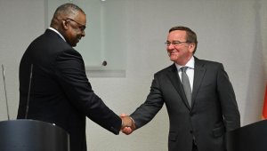 Almanya ve ABD savunma bakanları Ukrayna'ya desteği yineledi