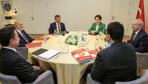 Altılı masanın 10'uncu toplantısından aday tespiti için istişare kararı çıktı