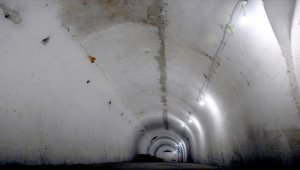 Ankara Kalesi'nin altındaki "sığınak" FPV dron ile görüntülendi