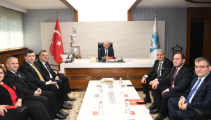 Başkan Büyükkılıç Cumhur İttifakını Ağırladı