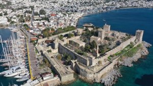 Bodrum Kalesi'ni 2022'de 324 bin kişi ziyaret etti