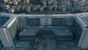 Bursa'da 1315 yataklı devlet hastanesi inşaatının yüzde 80'i tamamlandı