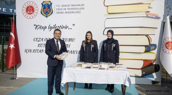Ceza infaz kurumu kütüphaneleri için kitap bağışı kampanyası başlatıldı