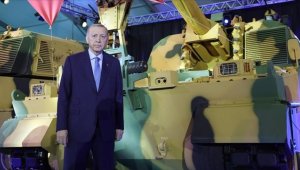 Cumhurbaşkanı Erdoğan: Fırtına obüslerinin sayısını önümüzdeki dönemde yeni teslimatlarla 140'a kadar çıkaracağız