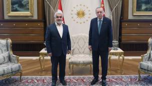 Cumhurbaşkanı Erdoğan HÜDAPAR lideri Yapıcıoğlu ile görüştü