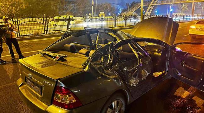 Diyarbakır'da korkunç kaza: 1 polis hayatını kaybetti, 1'i polis 5 kişi yaralandı