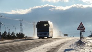 Erzurum, Ardahan, Ağrı ve Kars'ta soğuk hava ve kar etkisini sürdürüyor