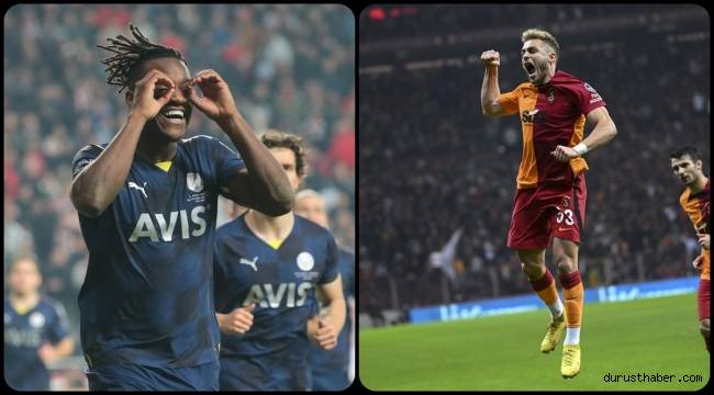 Fenerbahçe içeride, Galatasaray dışarıda etkili