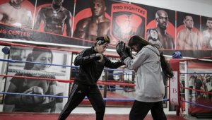 Gazze'de ilk kadın boks takımı, uluslararası müsabakalara katılmak istiyor