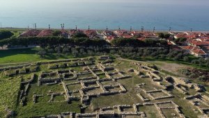 Kadıkalesi'ndeki kilisede ayazma ortaya çıkarıldı