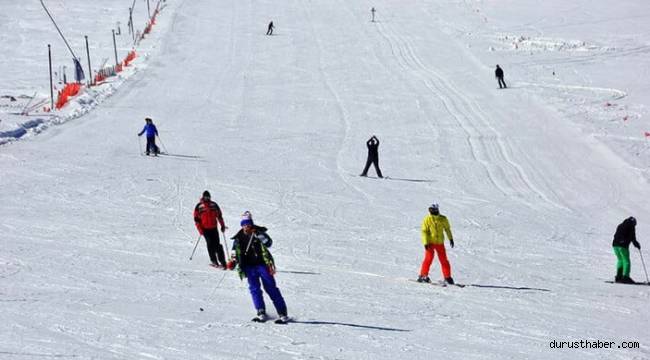 Kayak merkezlerindeki kar kalınlıkları