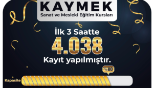 KAYMEK’in 2’nci Dönem Kurs Kayıtlarına İlk Saatlerden Yoğun İlgi