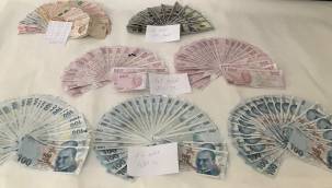 Kayseri'de 42 bin 500 lira sahte para ele geçirildi