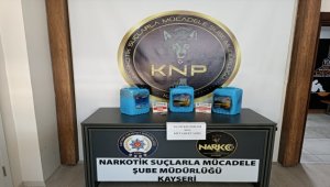 Kayseri'de 34 kilogram sıvı sentetik uyuşturucu ele geçirildi