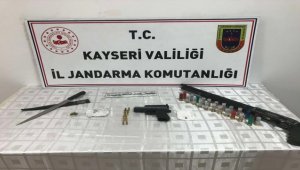 Kayseri'de uyuşturucu operasyonunda bir zanlı yakalandı