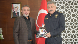 KAYTİD Başkanı Sarıçam'dan Emniyet Müdürü Karabörk'e ziyaret