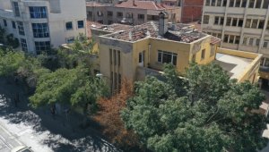 Konya'da eski tekel binası restore ediliyor