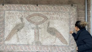 Konya'daki taban mozaikleri özenle korunuyor