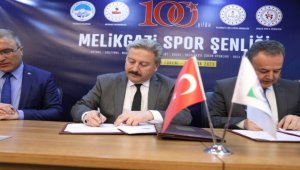 Melikgazi Belediyesinde "Spor Şenliği" protokolü imzalandı 