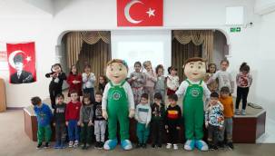 Melikgazi'de sıfır atık eğitimleri ile çocuklara geri dönüşüm bilinci aşılanıyor