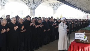 MKE Ankaragücü Başkanı Faruk Koca'nın babası Osman Koca son yolculuğuna uğurlandı